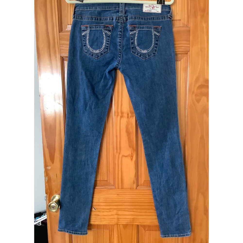 Swarovski crystals True Religion jeans - Picture 2 of 4